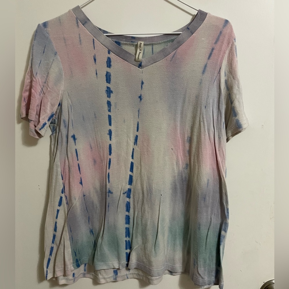 Now N Forever Tie dye T shirt